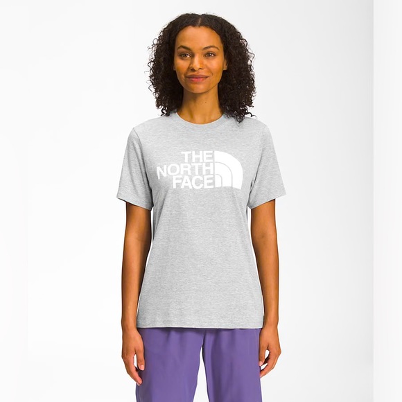 The North Face Tops - Women’s Small Standard Fit North Face Grey & White TShirt